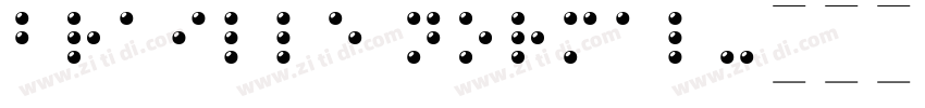Braille Normal字体转换